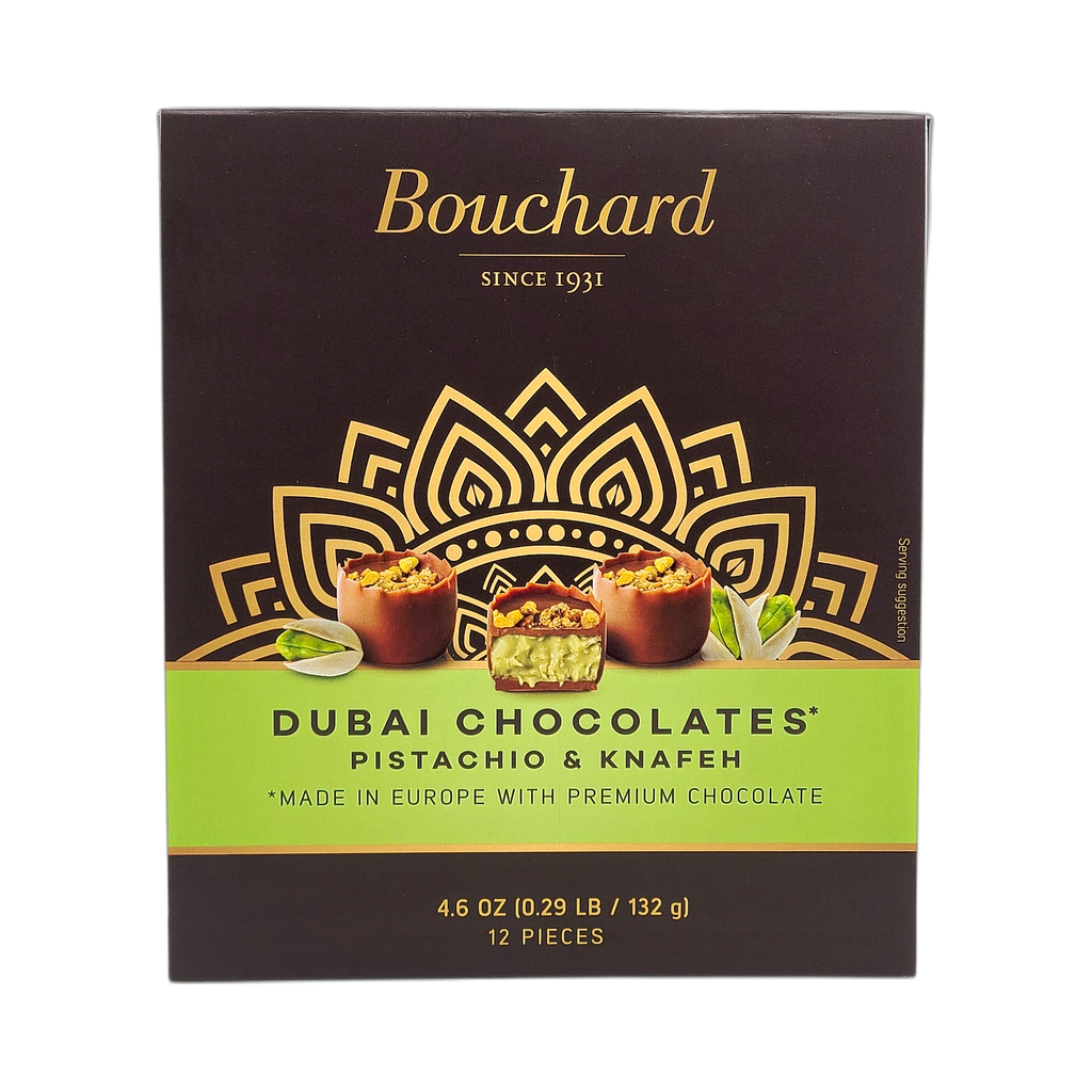 Bouchard Dubai Chocolates Pistachio & Knafeh Premium Chocolate 4.6