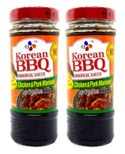 CJ Korean BBQ Sauce Chicken & Pork Marinade 17.6 Oz. (Pack of 2)