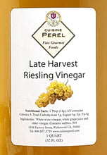 Cuisine Perel Late Harvest Riesling Vinegar Restaurant Size 32 Fl. Oz. (1 Quart)
