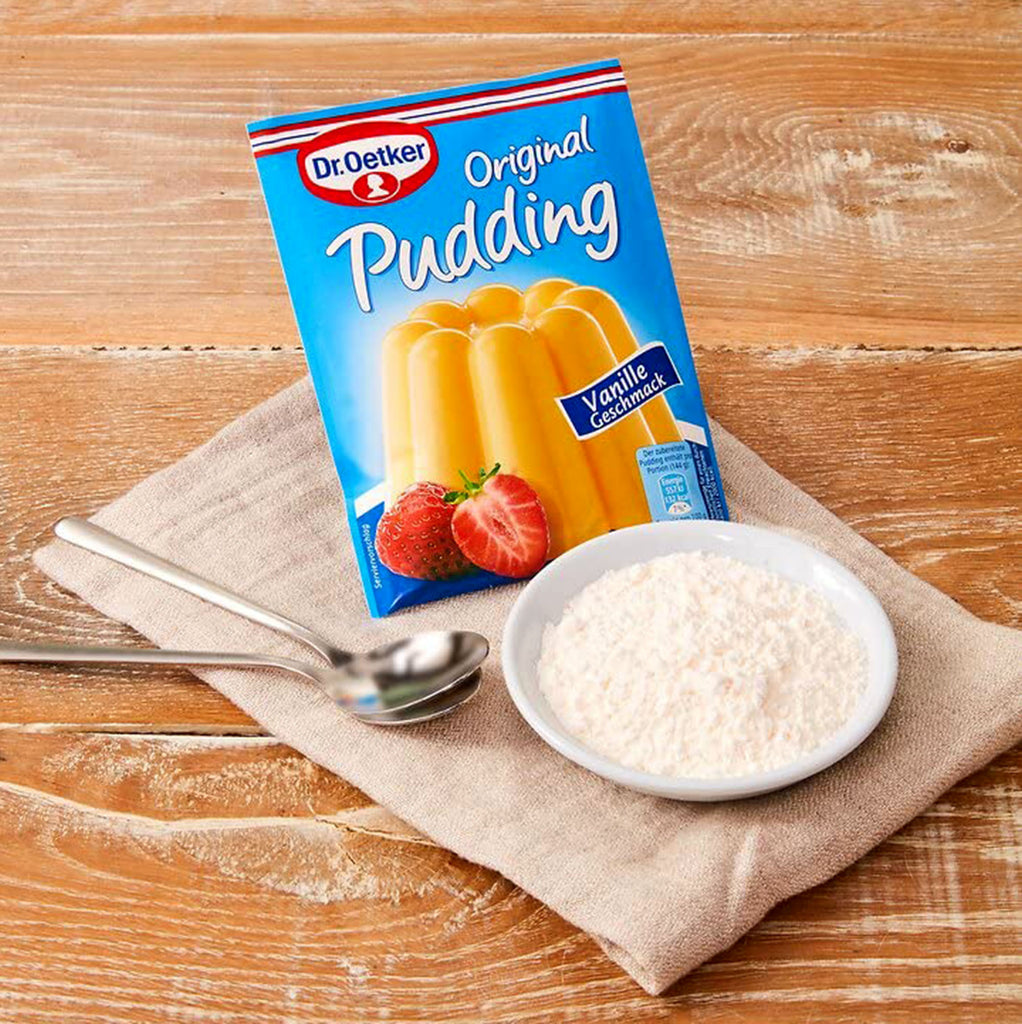 Dr. Oetker Original Vanilla Pudding Mix European Quality 1.5 Oz. (Pack