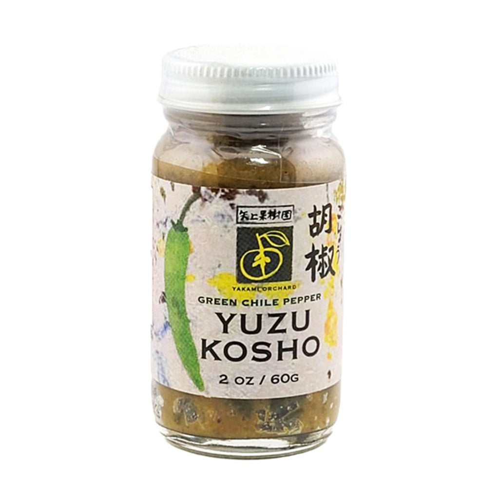 Yakami Orchards Yuzu Kosho GREEN Chili Paste 2 Oz. (60 g