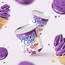 Jans Sweet Cow Ube Purple Yam Sweetened Condensed Milk Creamer 13.4 Oz.X 24 Factory Case (Pack of 24)