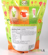 BOLLE  Green Tea Latte Premium Powder Mix for Bubble Tea Boba Smoothies Slush 2.2 Lbs.