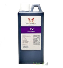 Butterfly Ube Purple Yam Flavoring Extract Restaurant Size 1 Liter (34 Fl. Oz.)
