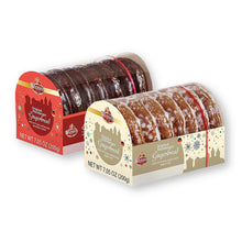 Wicklein Combo Pack Nurnberger Gingerbread Lebkuchens Glazed and Chocolate 7.05 Oz./200 g. Each (Pack of 2)