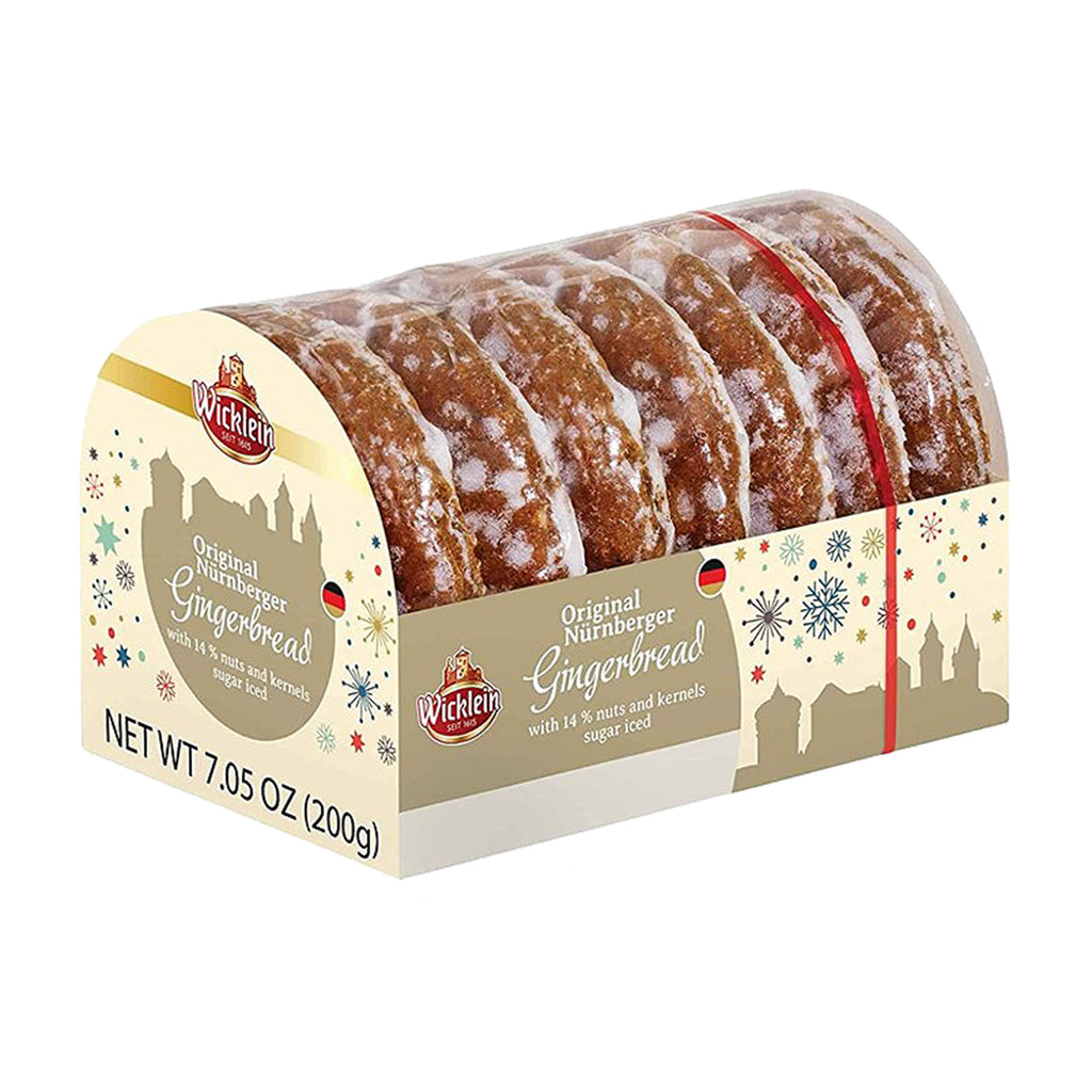 Wicklein Original Nurnberger Lebkuchen GLAZED Gingerbread Cookies 7.05 ...