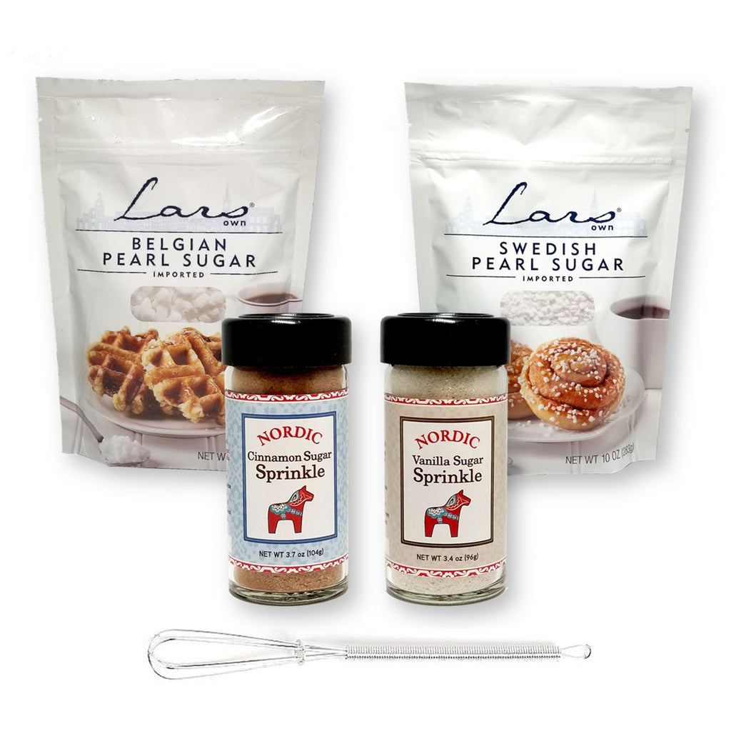 Swedish Baking Essentials Trio Pack : Swedish Pearl Sugar, Swedish Bak –  SecretPantryLA