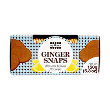 Nyakers Pepparkakor Swedish Gingersnaps Cookies Natural Lemon Flavor 5.3 Oz /150 g. (Pack of 2)