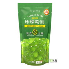 WuFuYuan Boba Tapioca Pearls 3 Variety Pack (Black Sugar, Color, Green Tea) 8.8 Oz each with 25 Boba Straws Individually Wrapped