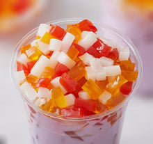 Cha Bon Bon Mixed Color Coconut Jelly Yogo Jelly Bubble Tea, Topping 5 lbs