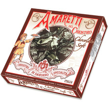 Chiostro di Saronno SOFT TRIPLE CHOCOLATE Amaretti Cookies Window Box 6.17 Oz. / 174.92 G.