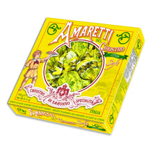 Chiostro di Saronno SOFT LEMON Amaretti Cookies Window Box 5.29 Oz. / 144.87 G.