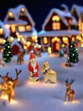 Riegelein Mini Santa Claus & Reindeer Chocolate Christmas Treats Bag 4.66 Oz. (132 g.)