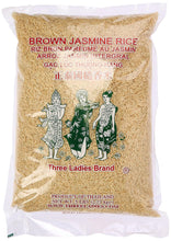 Three Ladies Thai Brown Jasmine Rice 5 lbs. (2.27 kgs)