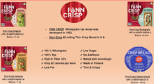 Finn Crisp Crackers Trio Pack, Original, Caraway, and Multigrain 7 Oz. Each (Pack of 3)