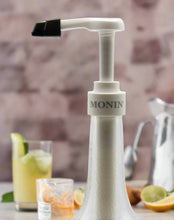 Monin Caramel Syrup with Pump Starter Set for Cocktails, Coffee, and Beverages 750 Ml. / 25.4 Fl. Oz. (2-Pc Set)
