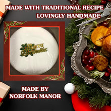 Norfolk Manor English Marzipan Top Iced Christmas Pudding Cake 32 Oz. (907 g)