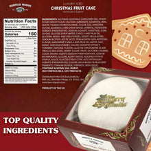 Norfolk Manor English Marzipan Top Iced Christmas Pudding Cake 32 Oz. (907 g)