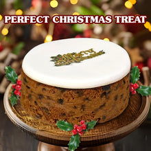 Norfolk Manor English Marzipan Top Iced Christmas Pudding Cake 32 Oz. (907 g)