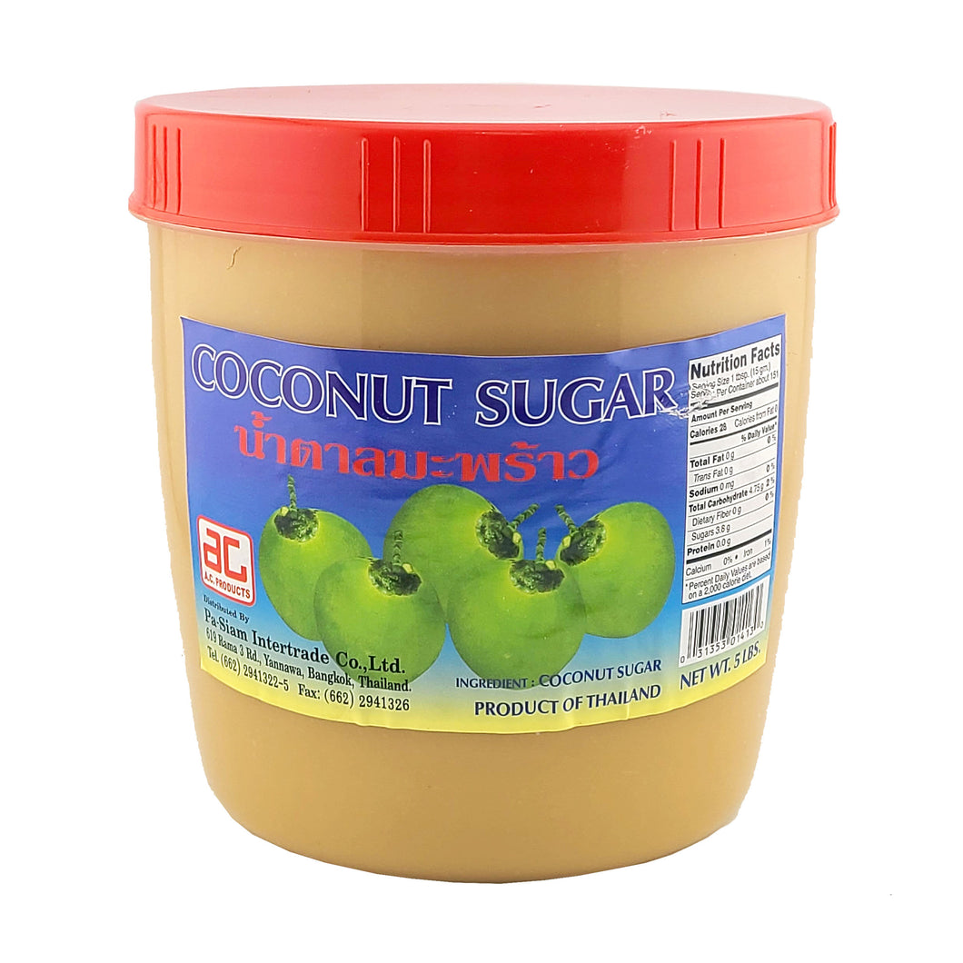 coconut palm sugar taste A.C. Pure Thai Coconut Palm Sugar Paste Form lbs.(80 Oz.) – SecretPantryLA