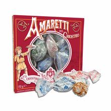 Chiostro di Saronno CRUNCHY Amaretti Cookies Window Box 5.29 Oz. / 150 G.