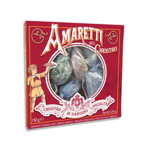 Chiostro di Saronno CRUNCHY Amaretti Cookies Window Box 5.29 Oz. / 150 G.