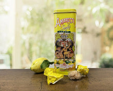 Chiostro di Saronno SOFT LEMON Amaretti Cookies Tower Tin 6.35 Oz. / 180 G.