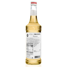 Monin Amaretto Syrup for Cocktails, Coffee, and Beverages 750 Ml. / 25.4 Fl. Oz. X 12 (Factory Case)