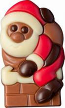 Weibler Solid Chocolate Christmas Releifs Gift Box 2.82 Oz (80 g.)