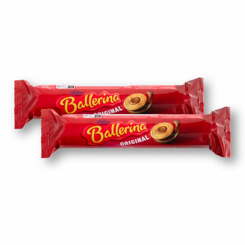 Ballerina Swedish Original Cookies  by Goteborgs Kex 7.23 Oz. / 205 g. (Pack of 2)
