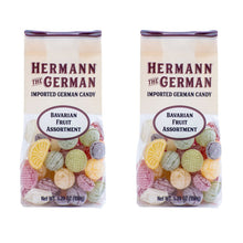 Hermann the German Bavarian Fruit Assortment Hard Candy 5.29 oz. / 150 g (Pack of 2)