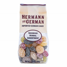 Hermann the German Bavarian HERBAL Assortment Hard Candy 5.29 oz. / 150 g (Pack of 2)