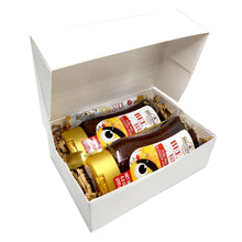 Breitsamer Honig Gift Set - 2 Bee Buddy Pure Raw BLOSSOM Honey Squeeze Bottles, 6 Honey Sticks, and 1 Gold Stainless Steel Tea Spoon - (9-Piece Set)