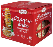 Kransekake Norwegian Christmas Cake 18-Ring Wreath cake by Berthas