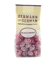 Hermann the German Bavarian BLACK CURRENT Hard Candy 5.29 oz. / 150 g (Pack of 2)