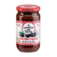 Le Conserve della Nonna Tapenades 3-Variety Gift Set (Black Olives, Green Olives, and Sundried Tomato) with Spreader Spoon (4-pc Set)