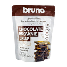 Bruno Coconut Brownie Crisp 4 Samplers, Chocolate, Mocho, Thai Tea, and Matcha, Coconut-Based 2.11 Oz. / 60 G.  1 ea. (Pack of 4)