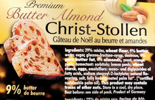 Schlunder Premium BUTTER ALMOND Christ-Stollen Cello Bag 26.4 oz. / 750 g