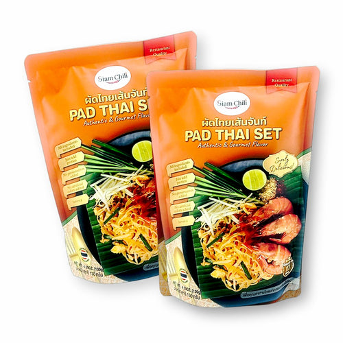 Siam Chili Pad Thai Meal Kit Set 4.59 Oz. / 130g. (Pack of 2)