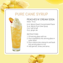 Monin Pure Cane Sugar Syrup for Cocktails, Coffee, and Beverages 750 Ml. / 25.4 Fl. Oz. X 12 (Factory Case)
