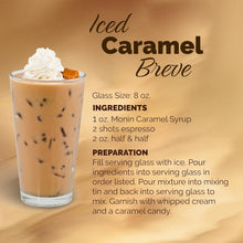 Monin Caramel Syrup with Pump Starter Set for Cocktails, Coffee, and Beverages 750 Ml. / 25.4 Fl. Oz. (2-Pc Set)