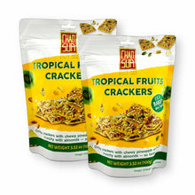 Chao Sua Tropical Fruits Crackers Baked 3.52 Oz. (Pack of 2)