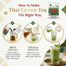 Number One ChaTraMue Thai Jasmine Green Tea MIX 200 G./7.05 Oz. (Pack of 2)