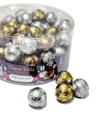 Riegelein Solid Milk Choco Balls Chocolate Foiled 30% Cocoa Fairtrade 16.93 oz.(480 g.)