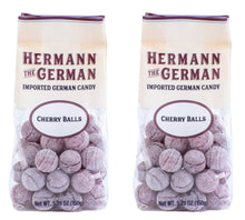 Hermann the German Cherry Balls Hard Candy 5.29 oz. / 150 g (Pack of 2)