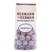 Hermann the German Cherry Balls Hard Candy 5.29 oz. / 150 g (Pack of 2)