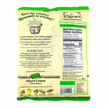 Chimes Ginger Chews MEYER LEMON Flavor Real Ginger 5 Oz. (Pack of 2)
