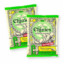 Chimes Ginger Chews MEYER LEMON Flavor Real Ginger 5 Oz. (Pack of 2)