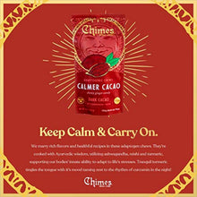 Chimes Adaptogenic Herbal Ginger Chews CALMER CACAO Flavor Real Ginger 2.5 Oz. (Pack of 3)