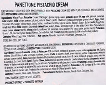 Chiostro di Saronno Panettone PISTACHIO Hand Wrapped Symphony 17.6 Oz. (500 G.)